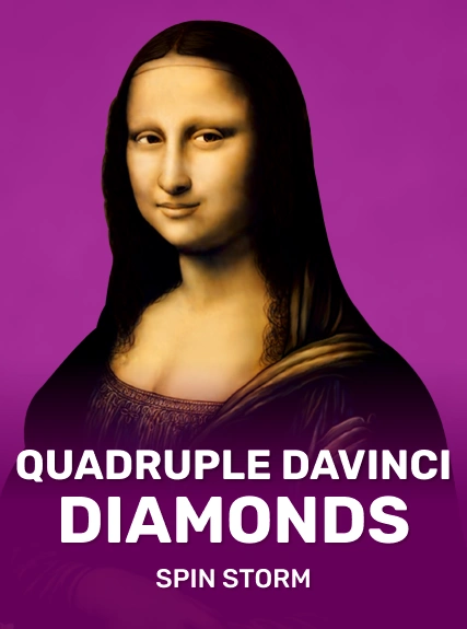 Quadruple DaVinci Diamonds game tile